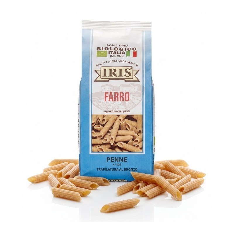 MAKARON PENNE PÓŁPEŁNY ORKISZOWY 500G