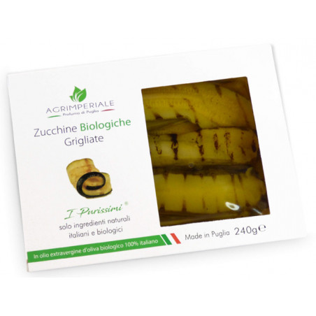 GRILLOWANA CUKINIA W OLIWIE Z OLIWEK 240G AGRIMPERIALE