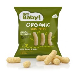 CHRUPKI KUKURYDZIANE SEROWE OD 7 MC BIO HEYBABY