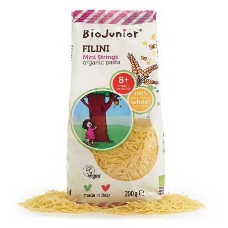 MAKARON DLA DZIECI NITKI OD 8 MIESIĄCA 200G
