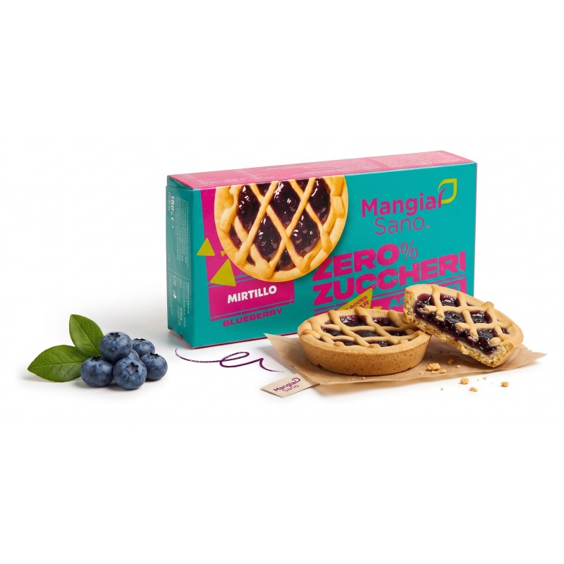 WŁOSKA TARTA JAGODOWA BEZ CUKRU 180G WŁOSKA TARTA JAGODOWA BEZ CUKRU 180G