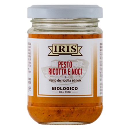 PESTO Z RICOTTĄ I ORZECHAMI BIO 120G