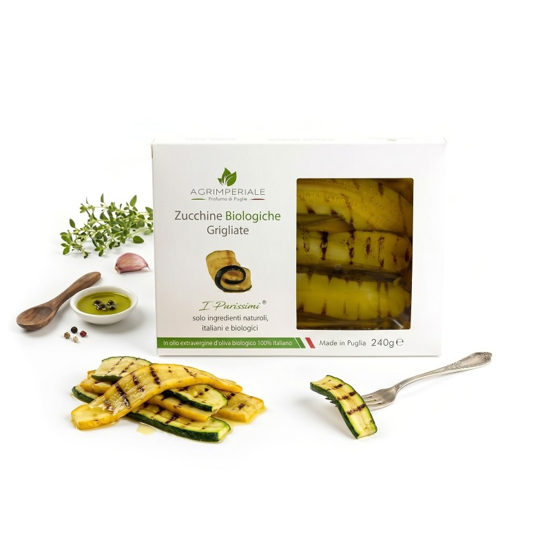 GRILLOWANA CUKINIA W OLIWIE Z OLIWEK 240G
