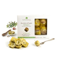 GRILLOWANE KARCZOCHY BRUNETTO DI PUGLIA W OLIWIE Z OLIWEK 410G
