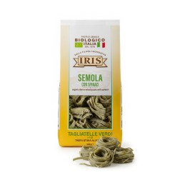 MAKARON TAGLIATELLE ZE SZPINAKIEM (SEMOLINA) 500G