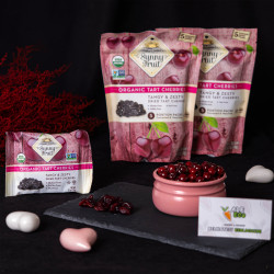 WIŚNIE SUSZONE SASZETKA 20G SUNNY FRUIT PREMIUM
