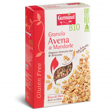 BEZGLUTENOWA GRANOLA Z MIGDAŁAMI 275G GERMINAL
