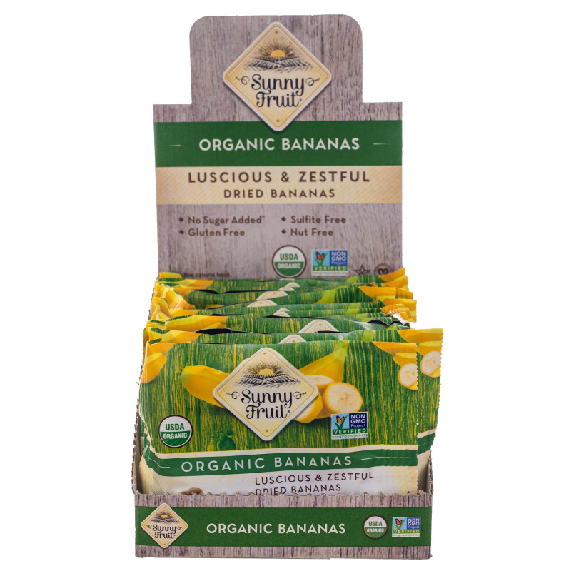 SUSZONE BANANY BIO SASZETKA 12x30G SUSZONE BANANY BIO SASZETKA 12x30G