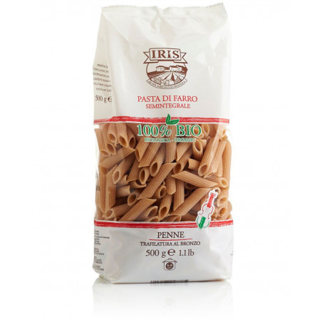 MAKARON PENNE PÓŁPEŁNY Z PŁASKURKI 500G