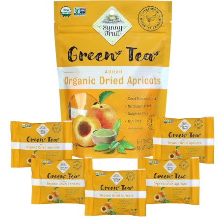 SUSZONE MORELE Z ZIELONĄ HERBATĄ BIO SUNNY FRUIT 250G