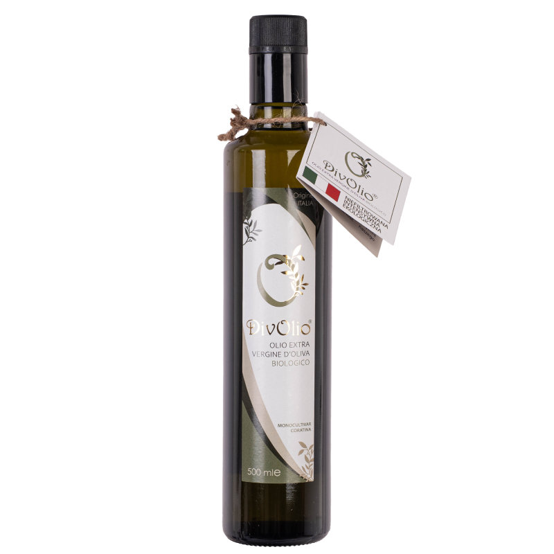 ORGANICZNA OLIWA Z OLIWEK EXTRA VIRGIN 500ML DIVOLIO