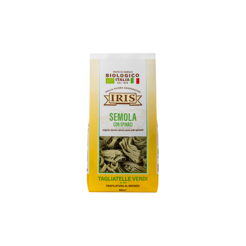 MAKARON TAGIATELLE ZE SZPINAKIEM (SEMOLINA) 500G