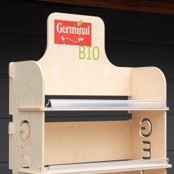 REGAŁ DREWNIANY GERMINAL BIO