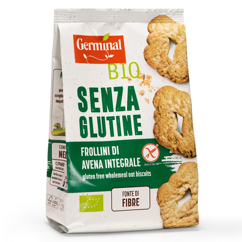 BEZGLUTENOWE ORGANICZNE CIASTECZKA OWSIANE BIO GERMINAL 250G