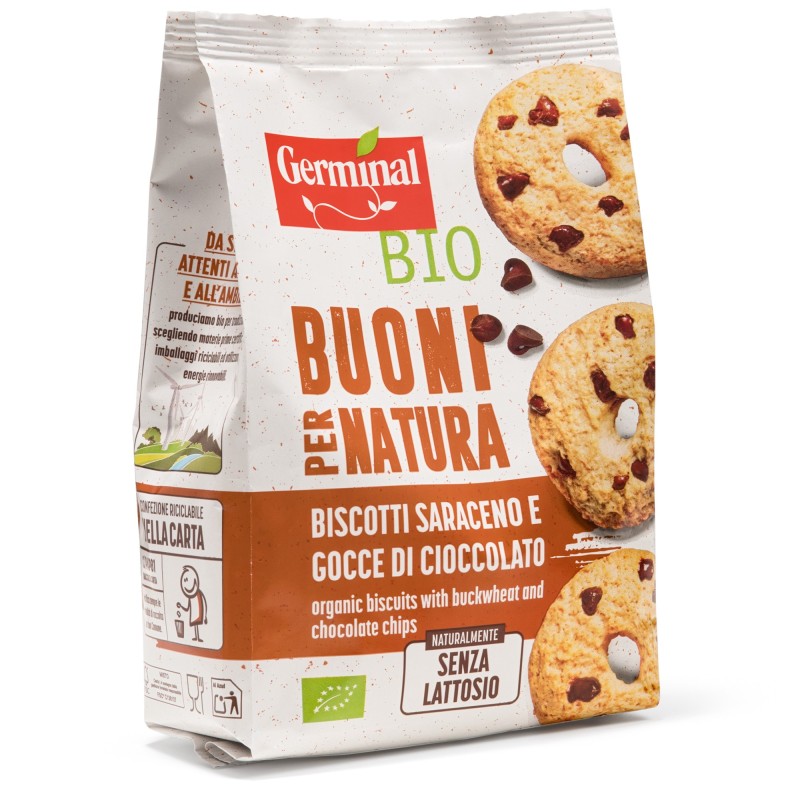 CIASTECZKA PSZENNE KAMUT Z KAWAŁKAMI CZEKOLADY 250G