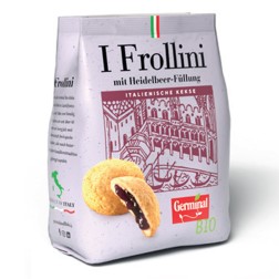 CIASTKA FROLLINI Z NADZIENIEM JAGODOWYM 150G