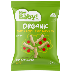 CHRUPKI JABŁKOWE 10MC+ BIO 35G HEYBABY