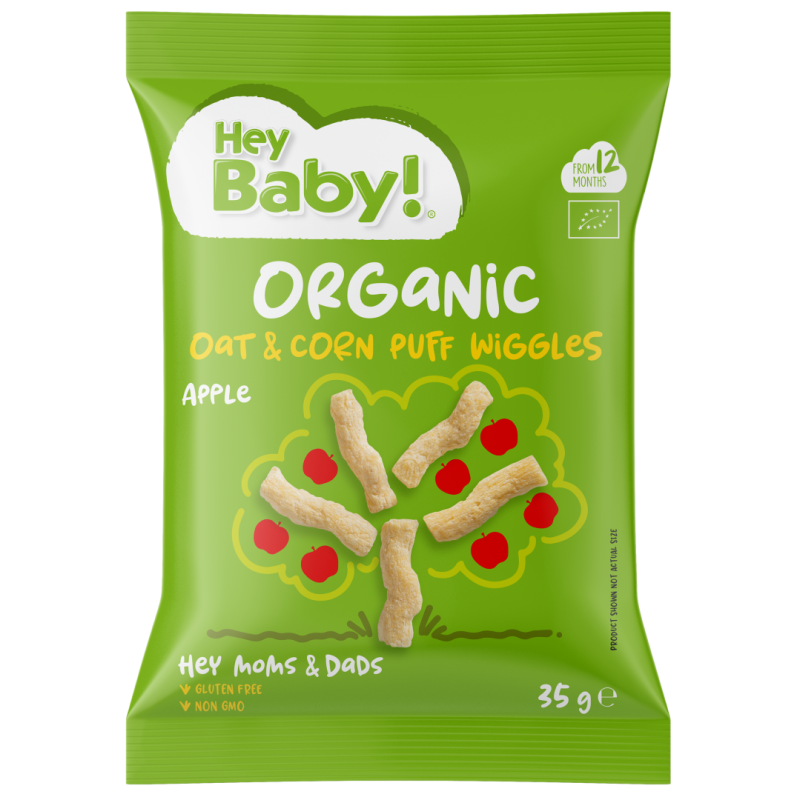 CHRUPKI JABŁKOWE 10MC+ BIO 35G HEYBABY