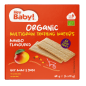 WIELOZIARNISTE WAFELKI NA ZĄBKOWANIE MANGO 6MC+ BIO 60G HEYBABY