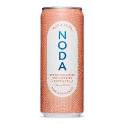 WODA GAZOWANA Z SOKIEM OWOCOWYM B/C RÓŻOWY GREJPFRUT BIO 330 ML - NODA