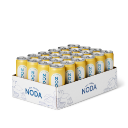 24x WODA GAZOWANA Z SOKIEM OWOCOWYM B/C CYTRYNA SYCYLIJSKA BIO 330 ML - NODA