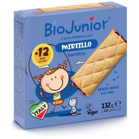 ORGANICZNE BATONIKI NADZIEWANE JAGODAMI DLA DZIECI