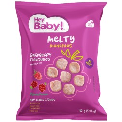 CHRUPKI MELTY MUNCHIES MALINOWE 9MC+ (5x6g) 30G [HEYBABY]