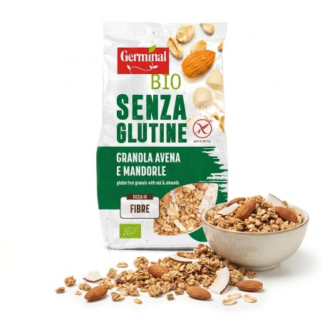 BEZGLUTENOWA GRANOLA Z MIGDAŁAMI 275G GERMINAL