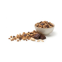 BEZGLUTENOWA GRANOLA CZEKOLADOWA Z KOKOSEM