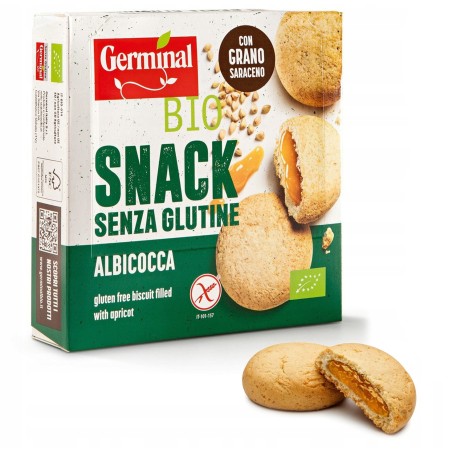 BEZGLUTENOWE CIASTECZKA GRYCZANE Z MORELĄ 180g GERMINAL