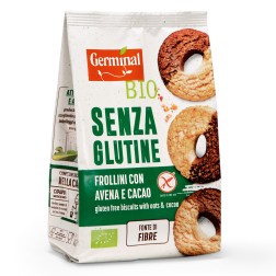 BEZGLUTENOWE ORGANICZNE CIASTECZKA OWSIANO-KAKAOWE BIO GERMINAL 250G