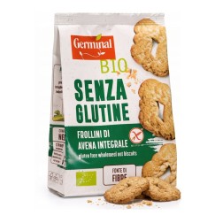 BEZGLUTENOWE  CIASTECZKA OWSIANE 250G GERMINAL BIO