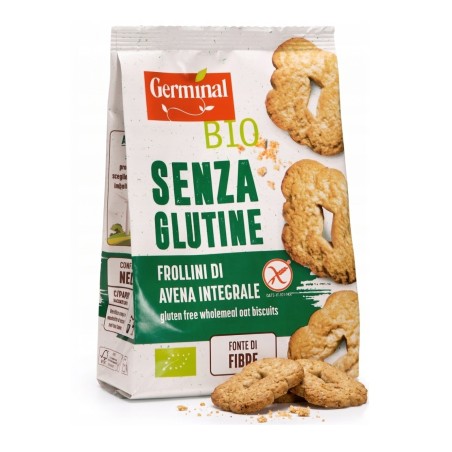 BEZGLUTENOWE ORGANICZNE CIASTECZKA OWSIANE BIO GERMINAL 250G