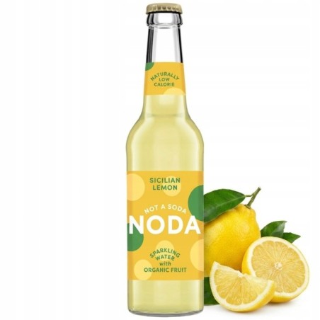 copy of WODA GAZOWANA Z SOKIEM OWOCOWYM B/C CYTRYNA SYCYLIJSKA BIO 330 ML - NODA