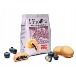 CIASTKA FROLLINI Z NADZIENIEM JAGODOWYM 150G