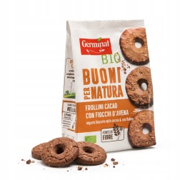 CIASTECZKA KAKAOWE Z PŁATKAMI OWSIANYMI BIO GERMINAL 280G